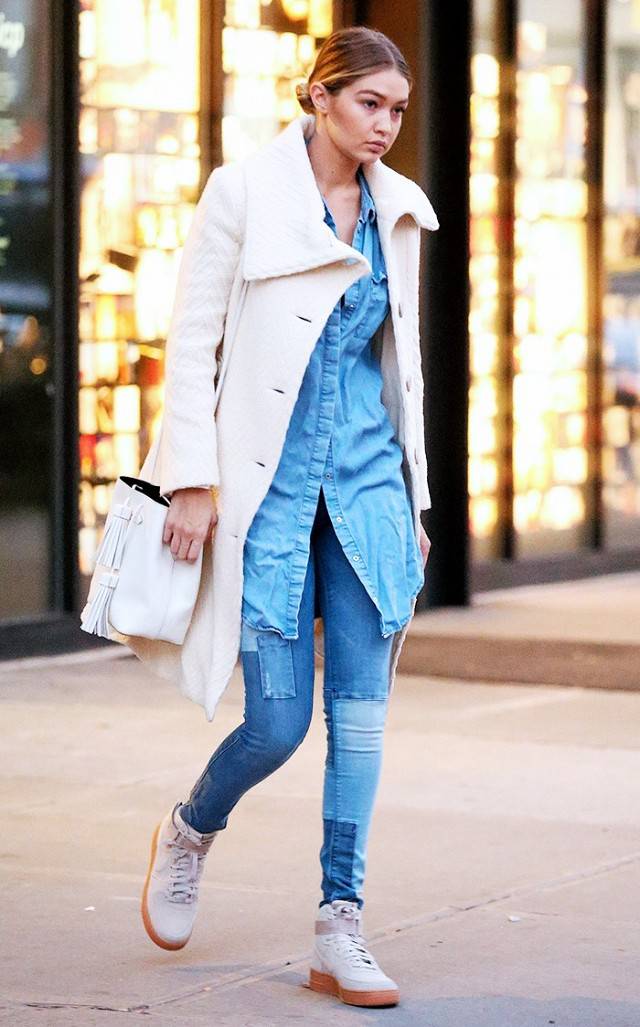 欧美名模街拍穿搭 时尚潮流简约风