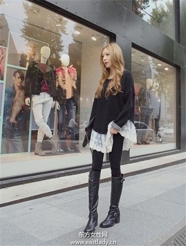 2013年11月韩国时尚街拍