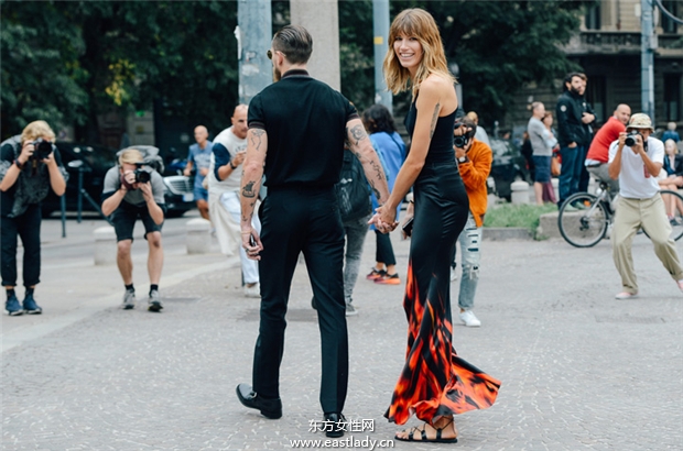 Tommy Ton 2015春夏米兰时装周街头美拍