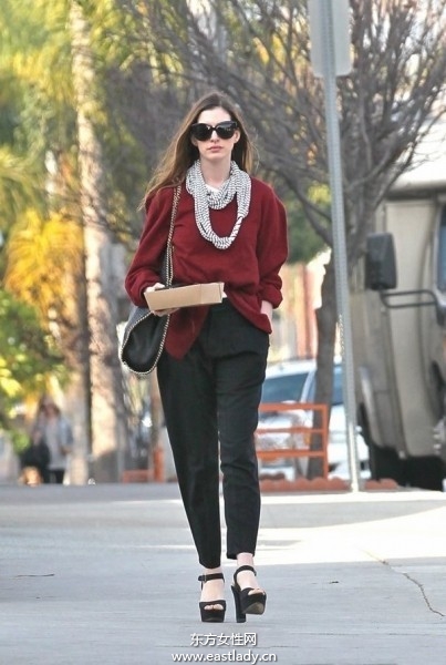 欧美街头明星们混搭出行彰显个性生活