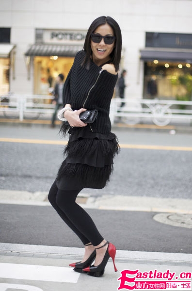 东京街头街拍 当下最潮复古元素