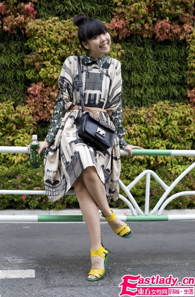 东京街头街拍 当下最潮复古元素