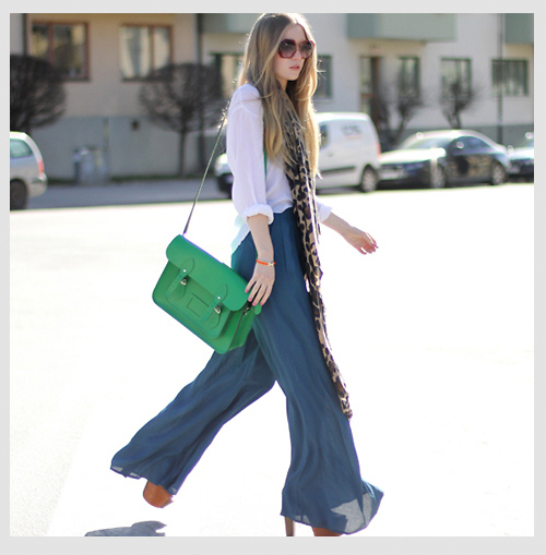 八月欧美街拍第一季 火辣裙子穿出清冷一夏