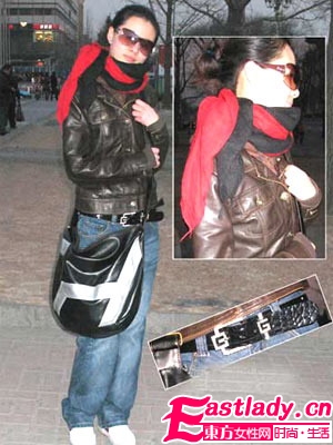 冷空气来袭 街拍北京街头潮人