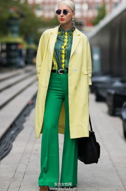 跟贝嫂维多利亚学穿喇叭裤