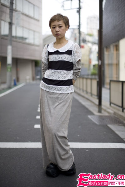 东京街头街拍 当下最潮复古元素