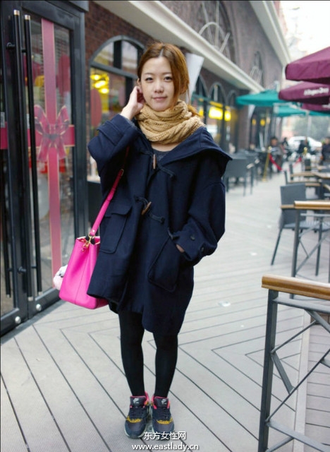 2013年1月中旬中国南方街头时尚街拍飘逸着阵阵春风