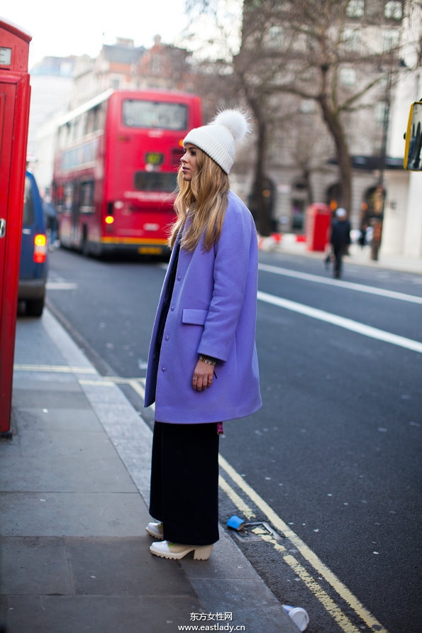 二月下旬欧美街头看时尚达人如何穿衣搭配
