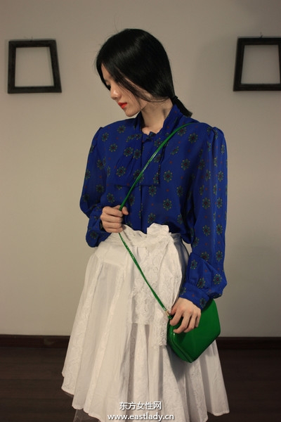 2013年1月中旬中国南方街头时尚街拍飘逸着阵阵春风