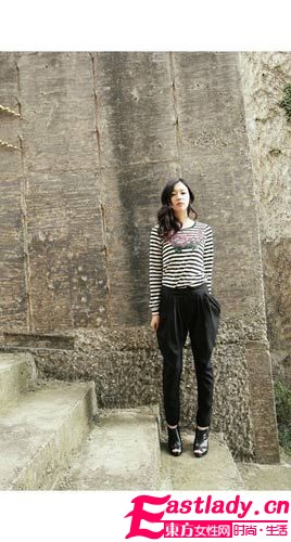 秋冬劲吹复古风 出街萝卜裤正当红