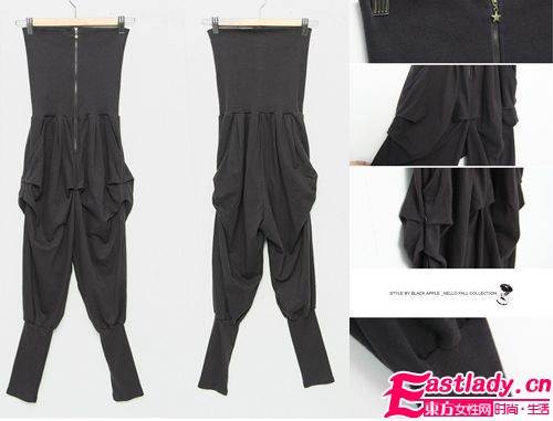 秋冬劲吹复古风 出街萝卜裤正当红