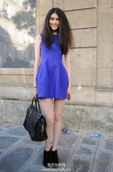 中国女模春夏街拍秀