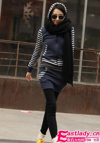 2012韩国街拍 流行运动风