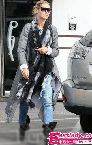 欧美明星最潮牛仔裤搭配