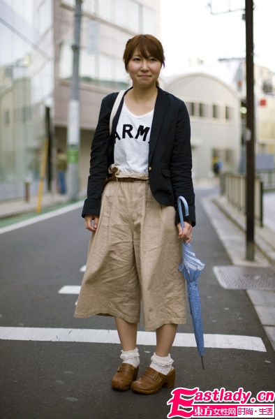 东京街头街拍 当下最潮复古元素