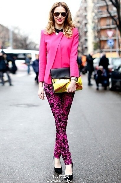 2013秋冬巴黎时装周场外街拍秀