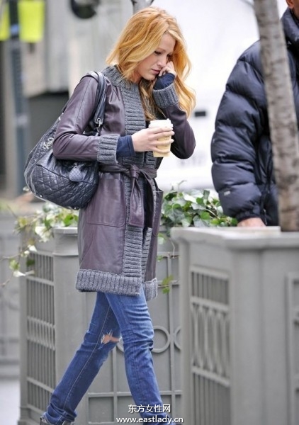 欧美街头明星们混搭出行彰显个性生活