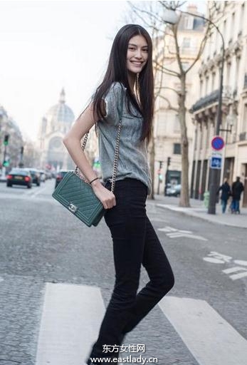 中国潮MM街头街拍演绎青春活力