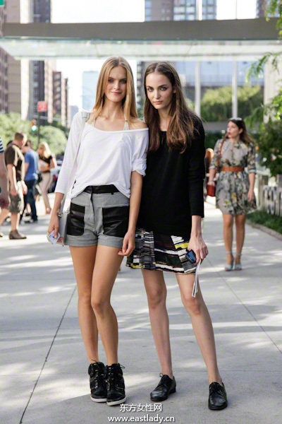 2013年2月初看欧美时尚达人如何春装搭配