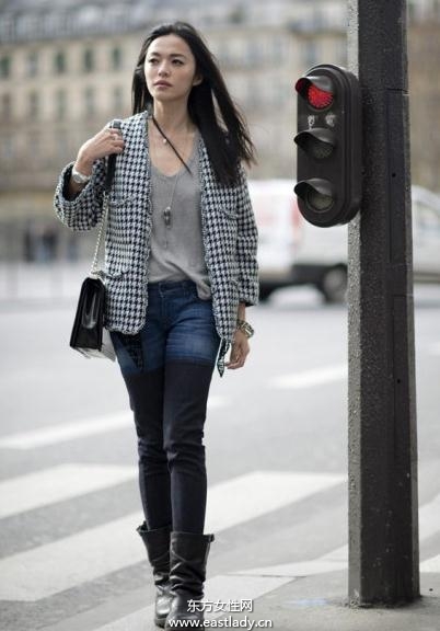 中国最好的街拍女王非姚晨莫属