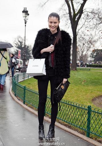 中国女模春夏街拍秀