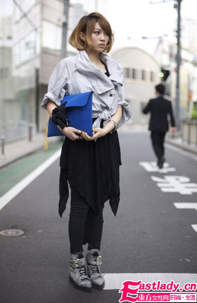 东京街头街拍 当下最潮复古元素