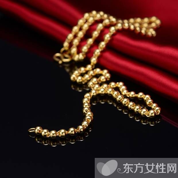 金项链怎么清洗 女士选购金项链要注意什么
