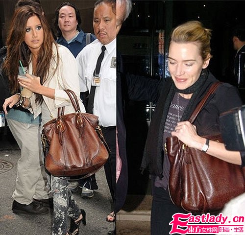 从青春偶像到成熟女星 大牌都爱低调手袋