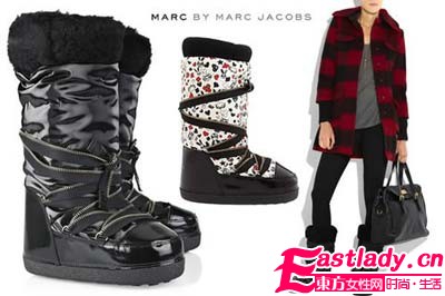 时尚大牌重磅推出雪地靴 冬日潮人的必备单品