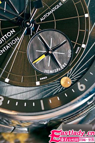 黑色迷情 LV推出圣诞情侣腕表