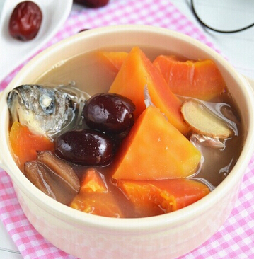 红枣的吃法 红枣鲫鱼木瓜汤做法